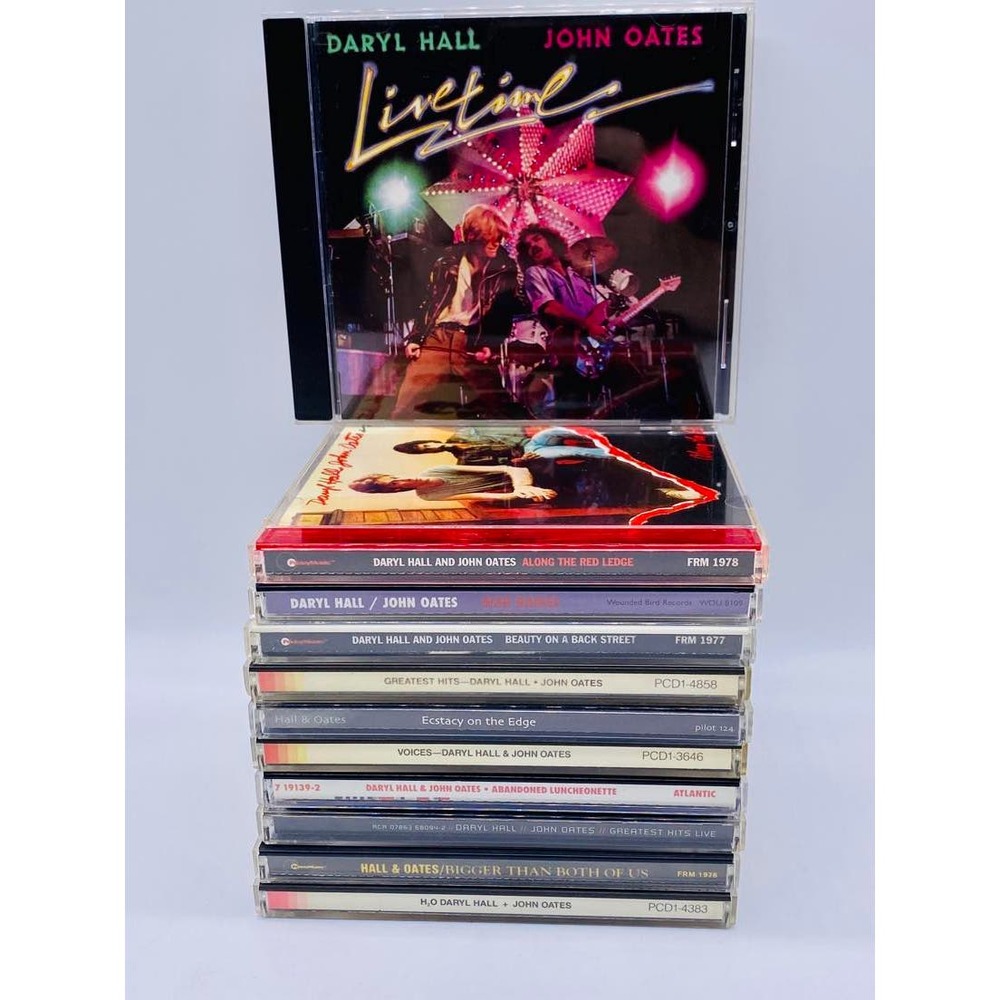 Hall & Oates, Daryl Hall and John Oates CD Lot of 11, Some Rare and Hard to Find